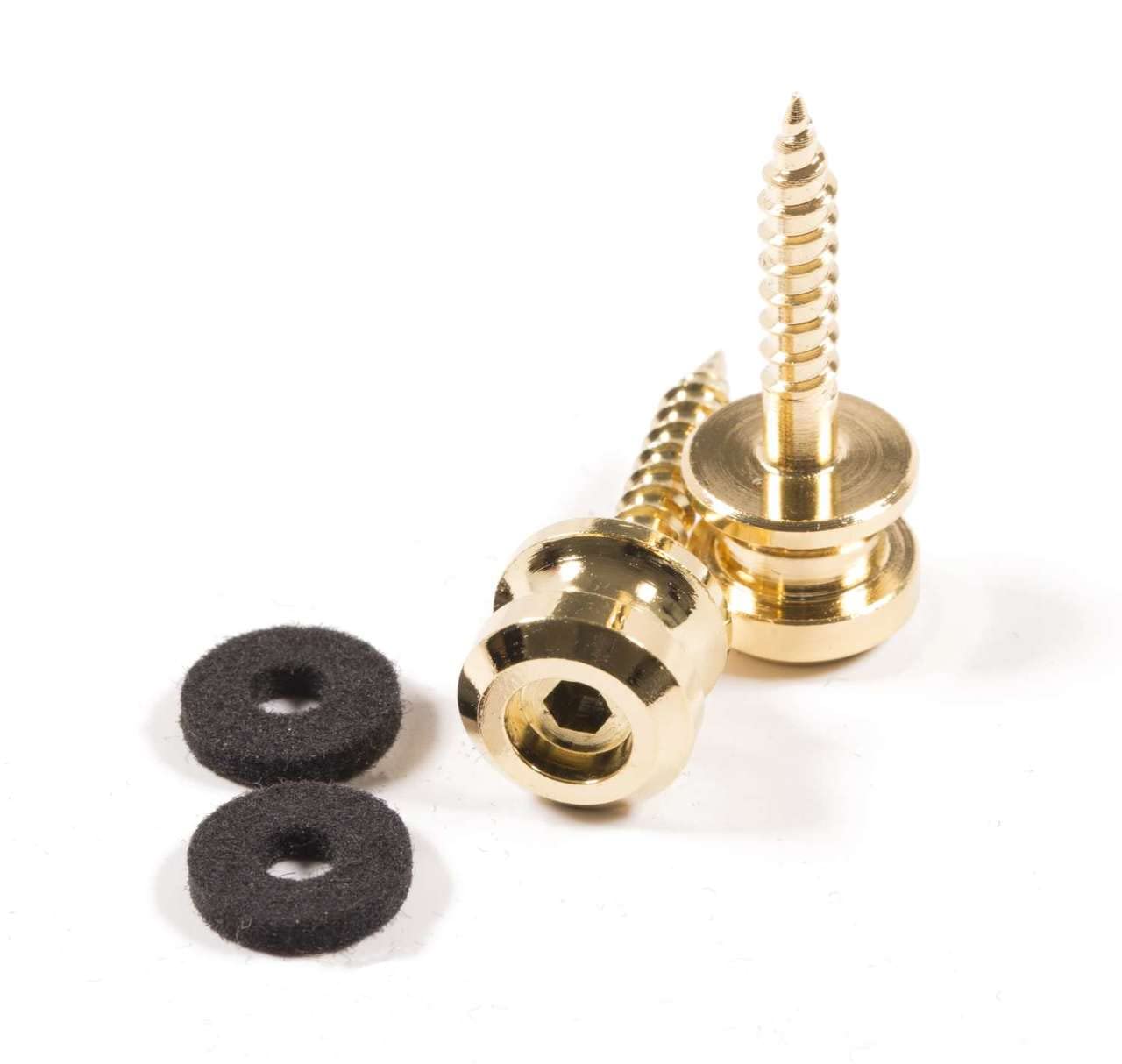 Amazon.com: Schaller S-Lock Buttons Gold (2) : Musical Instruments